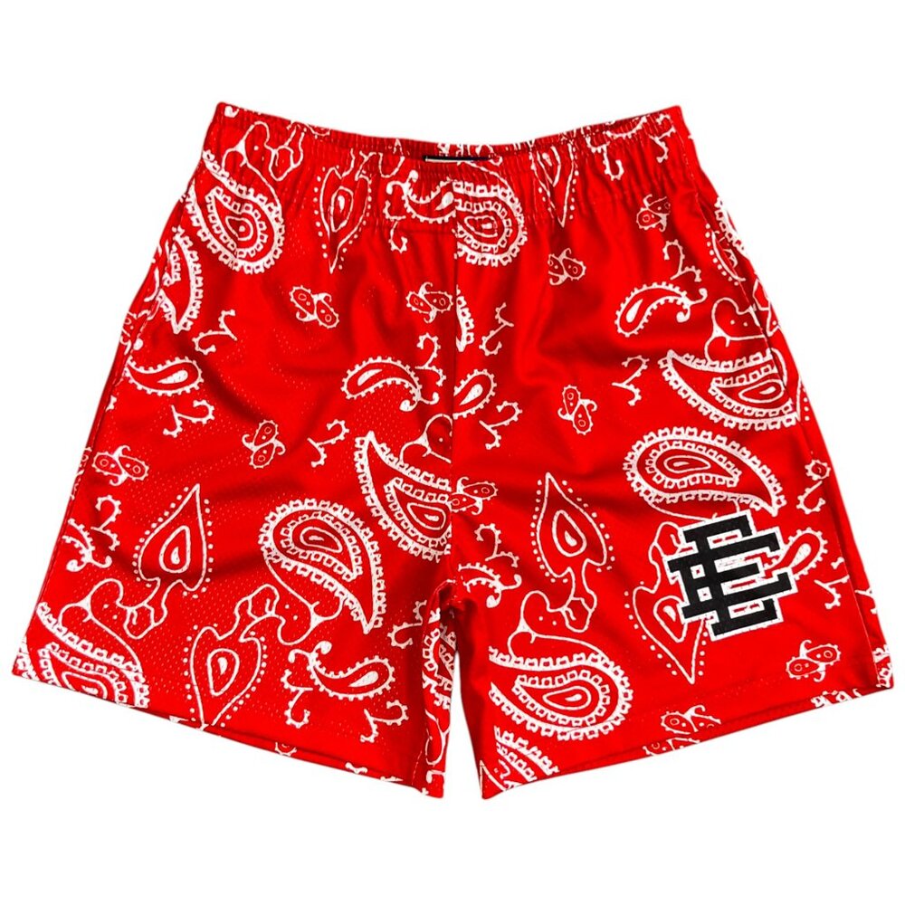 Eric Emanuel EE Basic Shorts Red Paisley
